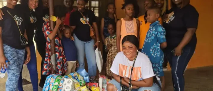 Orphanage visits to area 1